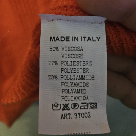 Apparis Andi Cardigan Women's One Size Blood Orange Slouchy Oversized Super Soft - Picture 5 of 5